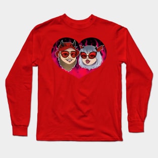 Clown Love Long Sleeve T-Shirt